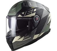 LS2, Casco integral moto VECTOR II Absolute mat black silver, S