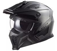 LS2, Casco jet modular moto DRIFTER Jeans titanium 2206, L