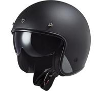 LS2 OF601 Bob II Solid, casco jet XS male Negro Mate