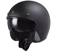 LS2 OF601 Bob II Sólido Casco Mate-Negro XXL Mate-Negro XXL