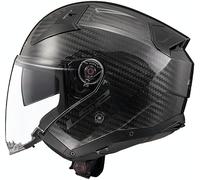 LS2 OF603 Infinity II Carbon Casco Jet, carbono, tamaño XS para Hombres