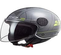 LS2, Casco jet moto Sphere lux linus grey, XL