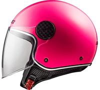 LS2, Casco jet moto Sphere lux rosa, M