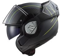 LS2, Casco Modular Moto ADVANT Cooper Mat Titanium Black, S