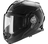 LS2, Casco Modular Moto ADVANT X Solid Gloss Black, XS