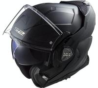 LS2, Casco Modular Moto ADVANT X Solid Mat Black, XXL
