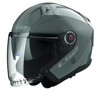 LS2, Casco Moto Cross Explorer Alter Matt Black White, L