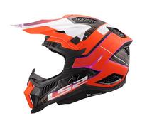 LS2, Casco Moto Cross MX703 X-FORCE GALUO Gloss Orange, XS