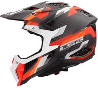 Casco MX LS2 MX703 X-Force Phantom Naranja/Rojo MateL Phantom Naranja,Rojo Mate