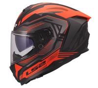 LS2, Casco Moto Integral CHALLENGER II DRAVIX Red, L