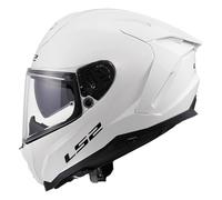 LS2, Casco Moto Integral CHALLENGER II SOLID White, XXS