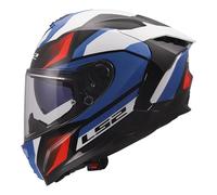 LS2, Casco Moto Integral CHALLENGER II VIPER White Blue Red, XL