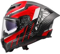 LS2, Casco Moto Integral DRAGON TRAX Red, XL