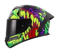 LS2, Casco Moto Integral RAPID III LYCANT Purple Green, S