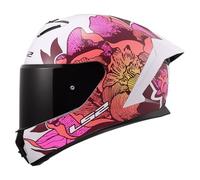LS2, Casco Moto Integral RAPID III POPPIES II White Pink, S