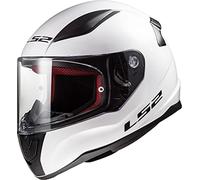 LS2, Casco Moto Integral Rapid Solid White, XS