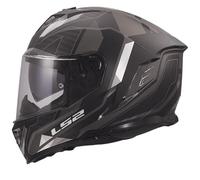 LS2, Casco Moto Integral STORM III SPORTY Black Grey, XXS