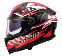 LS2, Casco Moto Integral VECTOR II BUNTRI Gloss Black Red, XS