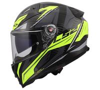 Casco Integral LS2 FF811 Vector II Carbon SAVAGE Amarillo flúor L