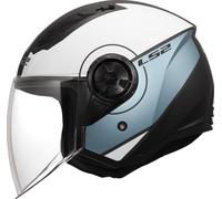 LS2, Casco Moto Jet AIRFLOW II COVER Grey Blue, L