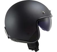 LS2, Casco Moto Jet Bob Solid Matt Black, XS