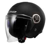 LS2, Casco Moto Jet CLASSY SOLID Matt Black, M