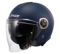 LS2, Casco Moto Jet CLASSY SOLID Navy Blue, XL