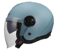 LS2, Casco Moto Jet CLASSY SOLID Pearl Blue, 3XL
