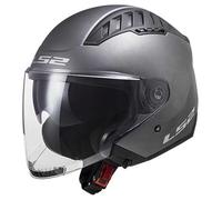 LS2, Casco Moto Jet Copter II Solid Matt Titanium, XXL
