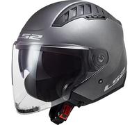 LS2, Casco Moto Jet Copter II Solid Matt Titanium, XXL