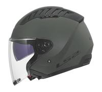 Casco Jet LS2 OF600 COPTER II Verde militar XS