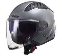 LS2, Casco Moto Jet COPTER II SOLID Nardo Grey, L