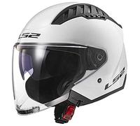 LS2, Casco Moto Jet Copter Solid White, L