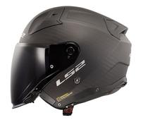 LS2, Casco Moto Jet INFINITY II CARBON Matt Carbon, L