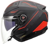 LS2, Casco Moto Jet INFINITY II VEYRON Black Grey Red, 3XL