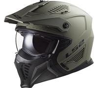 LS2, Casco Moto Jet/Modular Drifter Solid Matt Sand, L