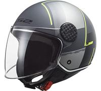 LS2, Casco Moto Jet SPHERE LUX FIRM Matt Black Titanium, XS