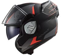 LS2 FF906 Advant Codex Casco, negro-gris-plata, tamaño XS para Hombres