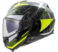 LS2, Casco Moto Modular ADVANT II ASTRAL H-V Yellow, 3XL