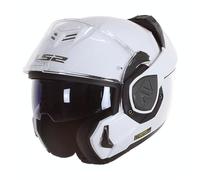 LS2, Casco Moto Modular ADVANT SOLID White, XS