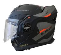 LS2, Casco Moto Modular ADVANT X OBLIVION Matt Black Titanium, S