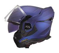 LS2, Casco Moto Modular ADVANT X Solid Navy Blue, XS