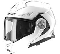 LS2, Casco Moto Modular ADVANT X SOLID White, XXL