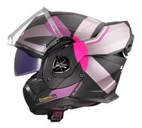 LS2, Casco Moto Modular ADVANT X ULTRA Matt Grey Purple, S