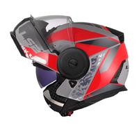 LS2, Casco Moto Modular SCOPE II OXYD Grey Red, XS