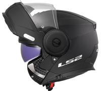 LS2, Casco Moto Modular Scope II Solid Matt Black, XXL
