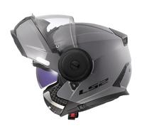 LS2, Casco Moto Modular Scope II Solid Nardo Grey, M