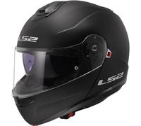 LS2, Casco Moto Modular Strobe II Matt Black, XXL