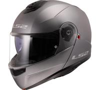 LS2, Casco Moto Modular Strobe II Matt Titanium, XS