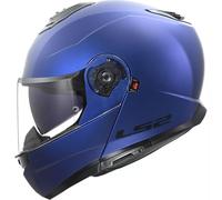LS2, Casco Moto Modular Strobe II Solid Matt Navy Blue, XS
